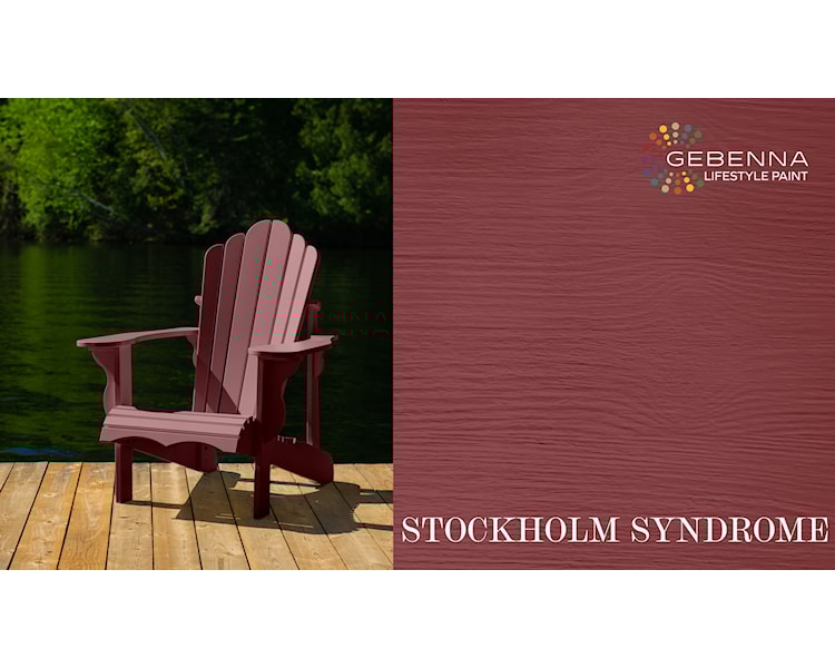 farvekort udendørs træmaling STOCKHOLM SYNDROME